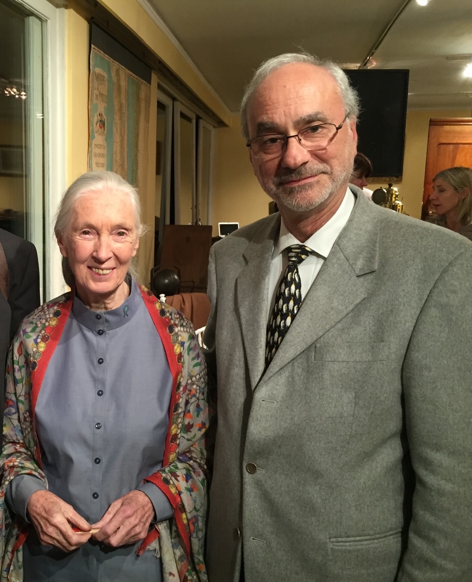 Presidente Rafael Asenjo sostuvo encuentro con destacada primatóloga Jane Goodall