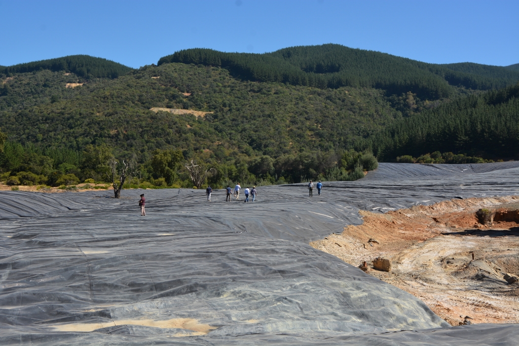 En Demanda por reparación de daño ambiental: Tribunal Ambiental realizó inspección en zona afectada por colapso de tranque de relave ocurrido durante el terremoto de 2010 en Maule