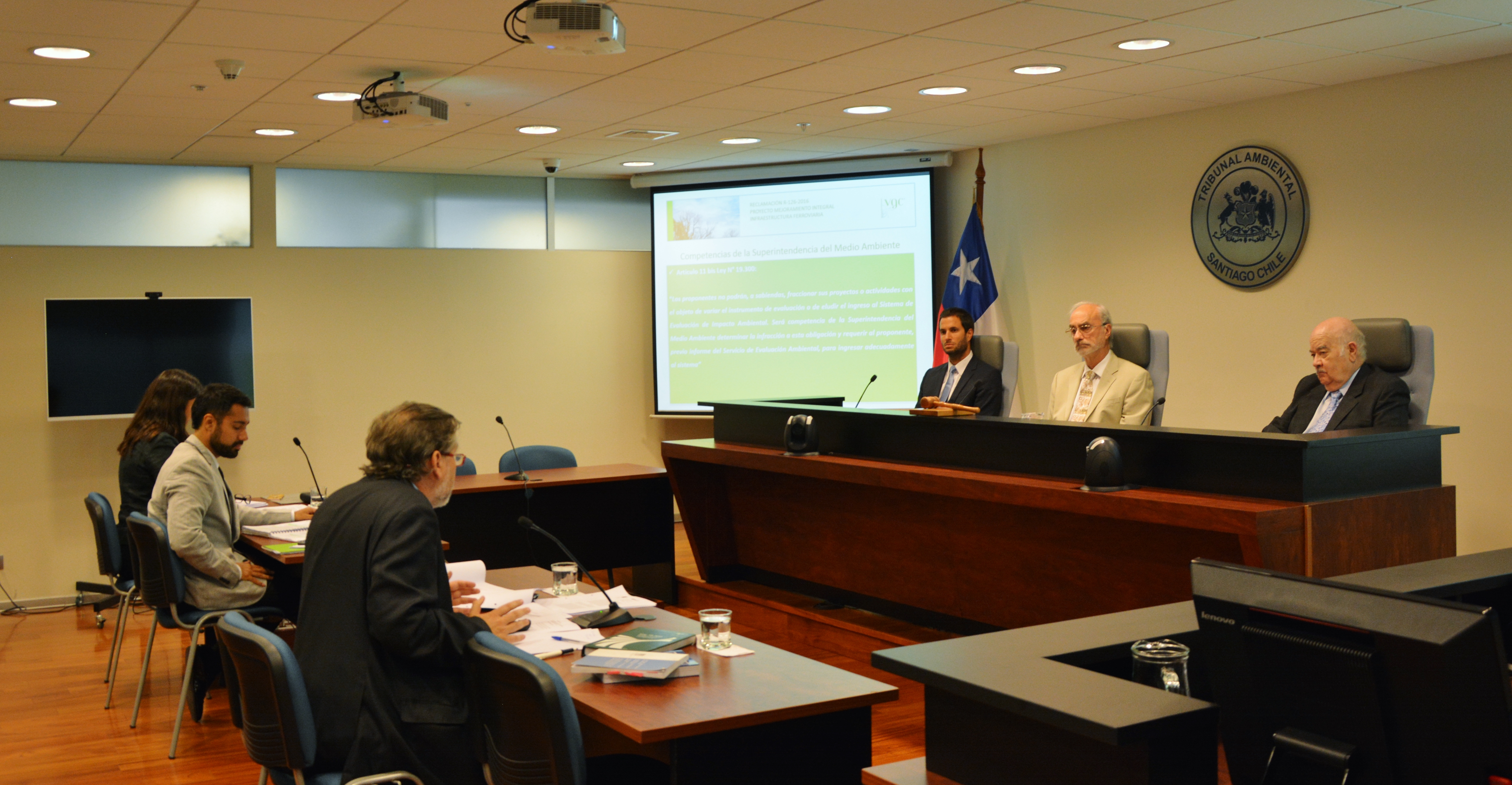 Tribunal Ambiental escuchó alegatos en reclamación de EFE contra de la SMA vinculada al proyecto Rancagua Express