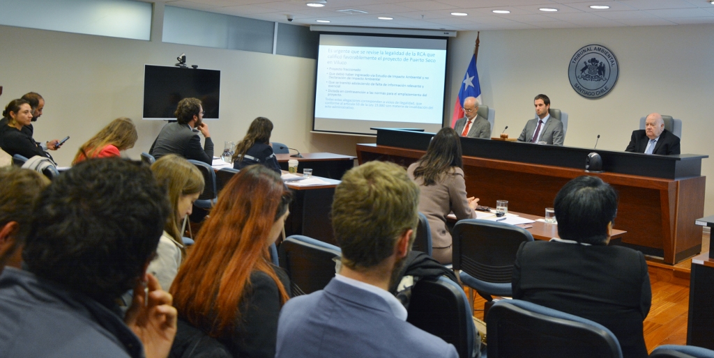 Tribunal escuchó alegatos en reclamación presentada contra Directora del SEA Metropolitano asociada a proyecto «Centro logístico Puerto Viluco»