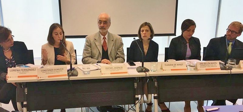 Ministro Asenjo participó en el II Congreso Interamericano sobre el Estado de Derecho Ambiental