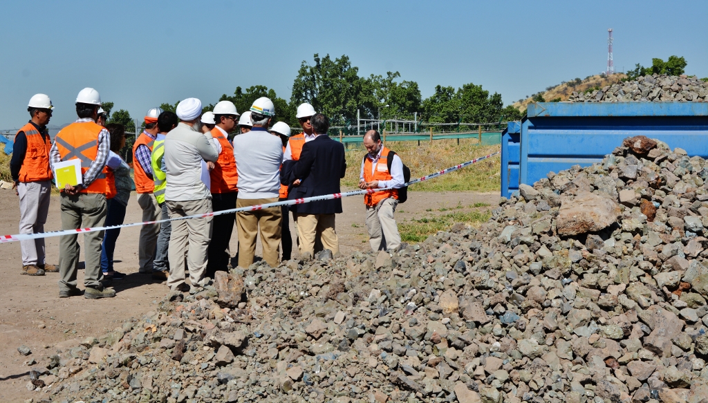 Tribunal Ambiental de Santiago realizó visita inspectiva en demanda ejecutiva por reparación de daño ambiental contra EFE y Molymet S.A.
