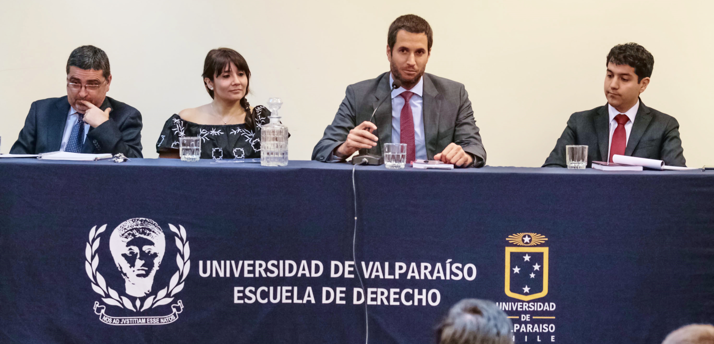 Presidente Alejandro Ruiz participó en presentación de libro de profesor de la Escuela de Derecho de la Universidad de Valparaíso