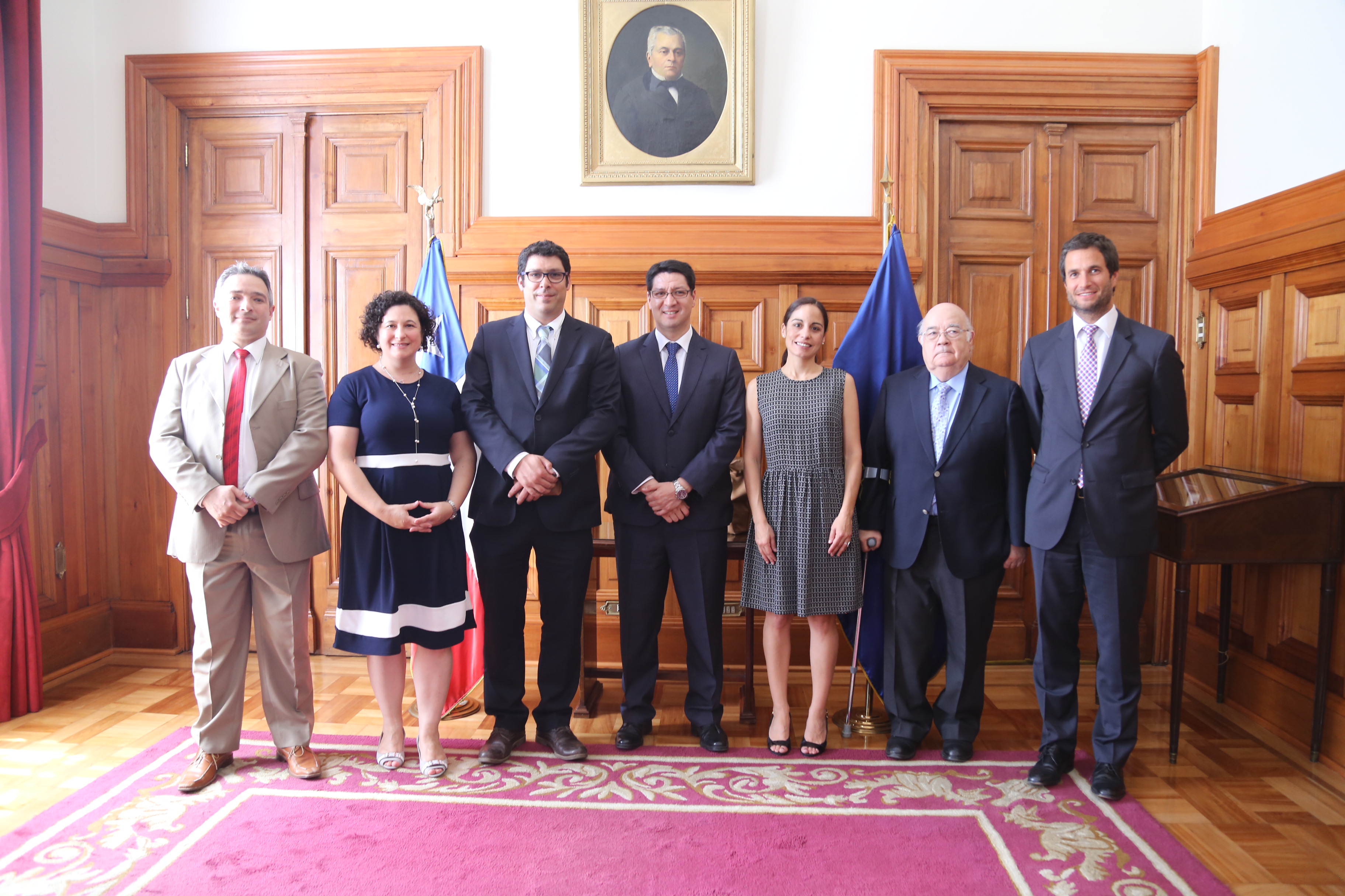 Delegación del Tribunal Ambiental de Santiago, encabezada por su presidente Alejandro Ruiz, asistió a ceremonia de juramento de nuevos ministros del Tribunal Ambiental de Valdivia