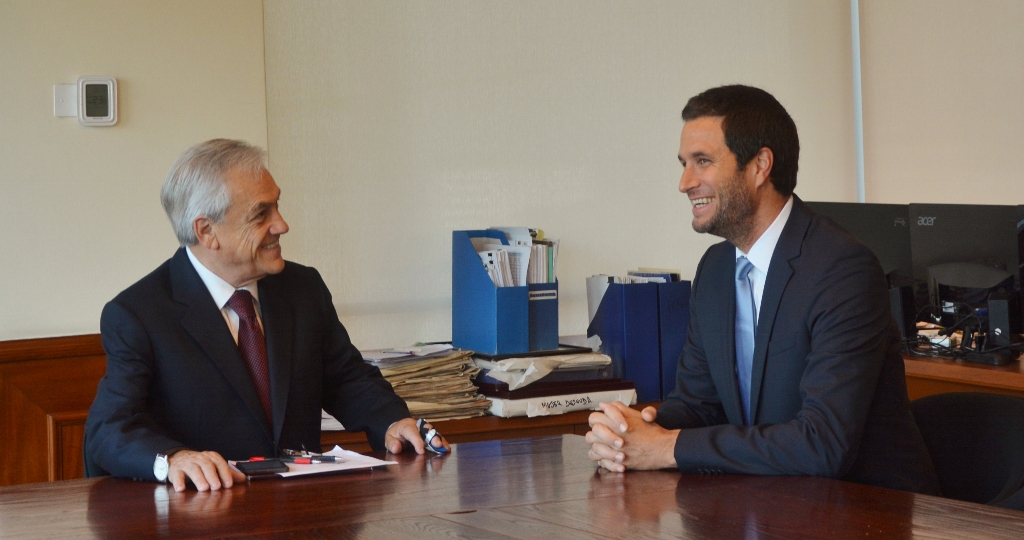Ministro Presidente Alejandro Ruiz entregó su saludo protocolar a nuevas autoridades