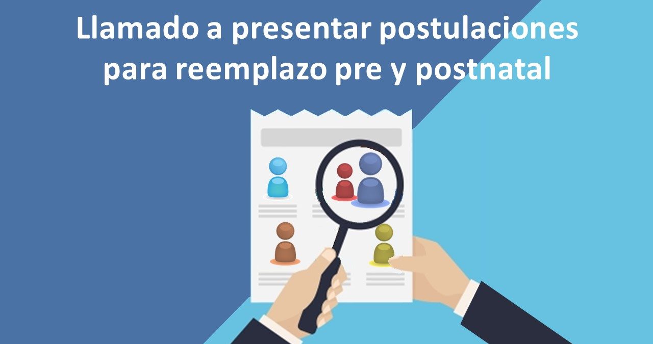 Tribunal abre proceso de postulación para el cargo de abogada(o) asistente por reemplazo pre y postnatal