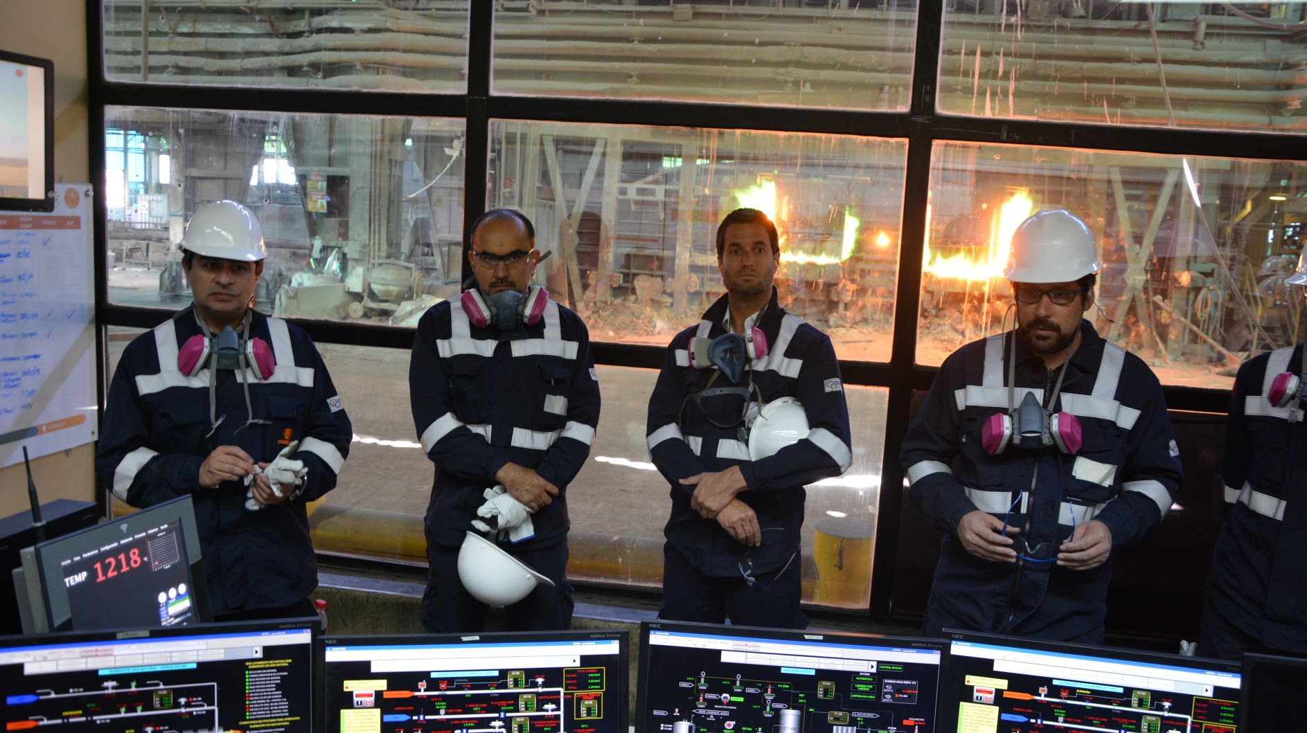 Ministros del Tribunal Ambiental de Santiago llevaron a cabo inspección en instalaciones de Codelco Ventanas