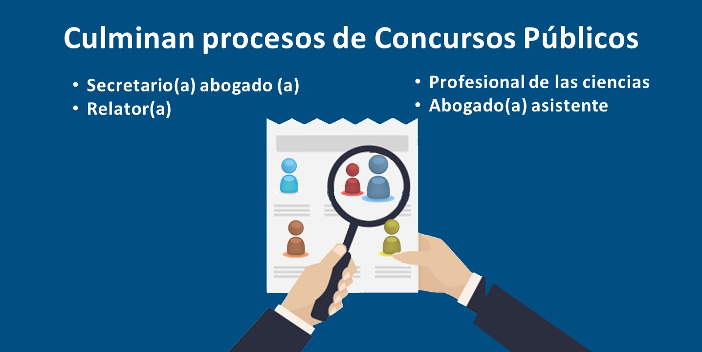 El Tribunal culminó el proceso para incorporar a nuevos profesionales a la institución