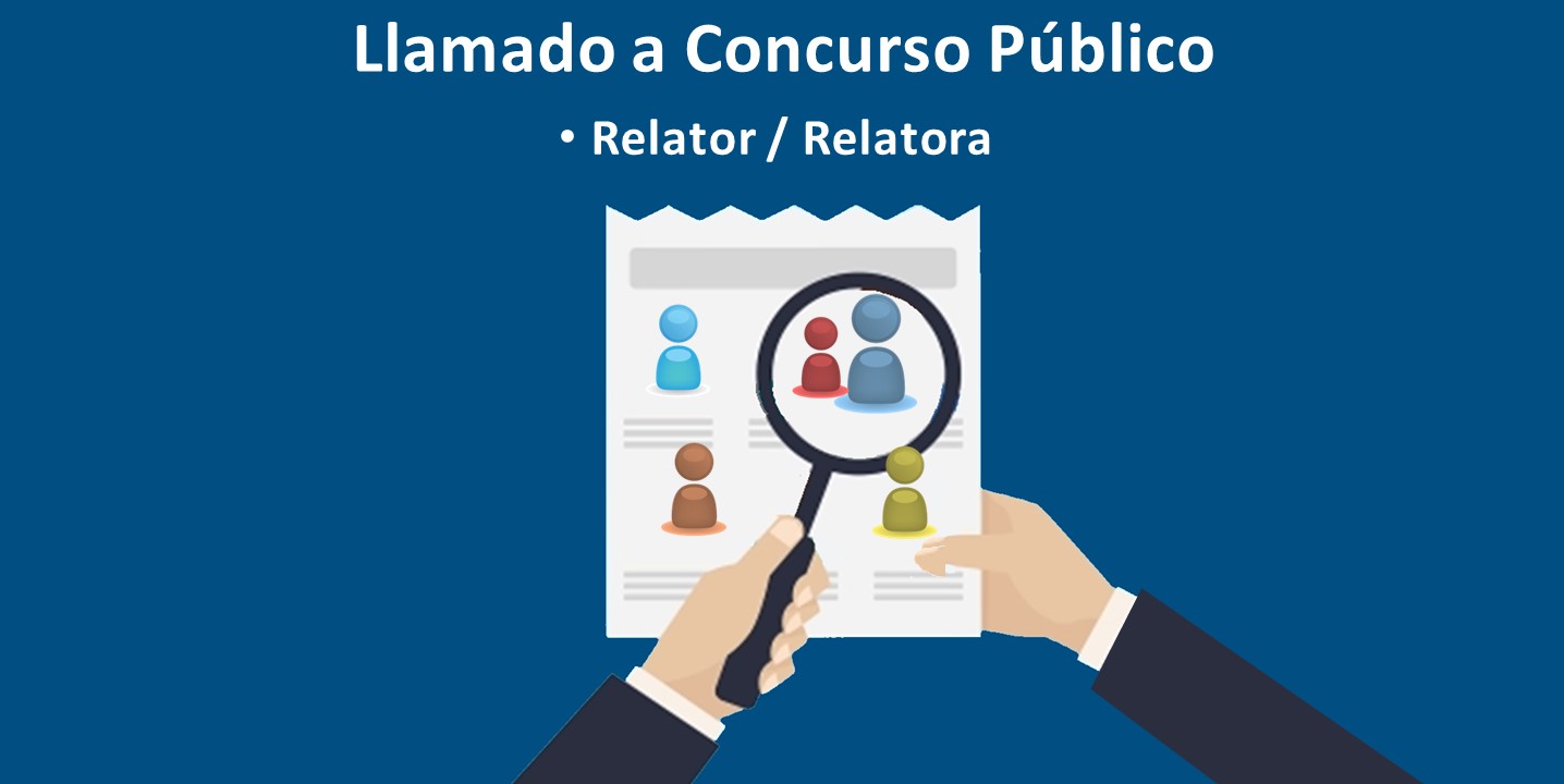 Concurso público relator(a): Modifica bases e informa fecha en que se comunicará el resultado