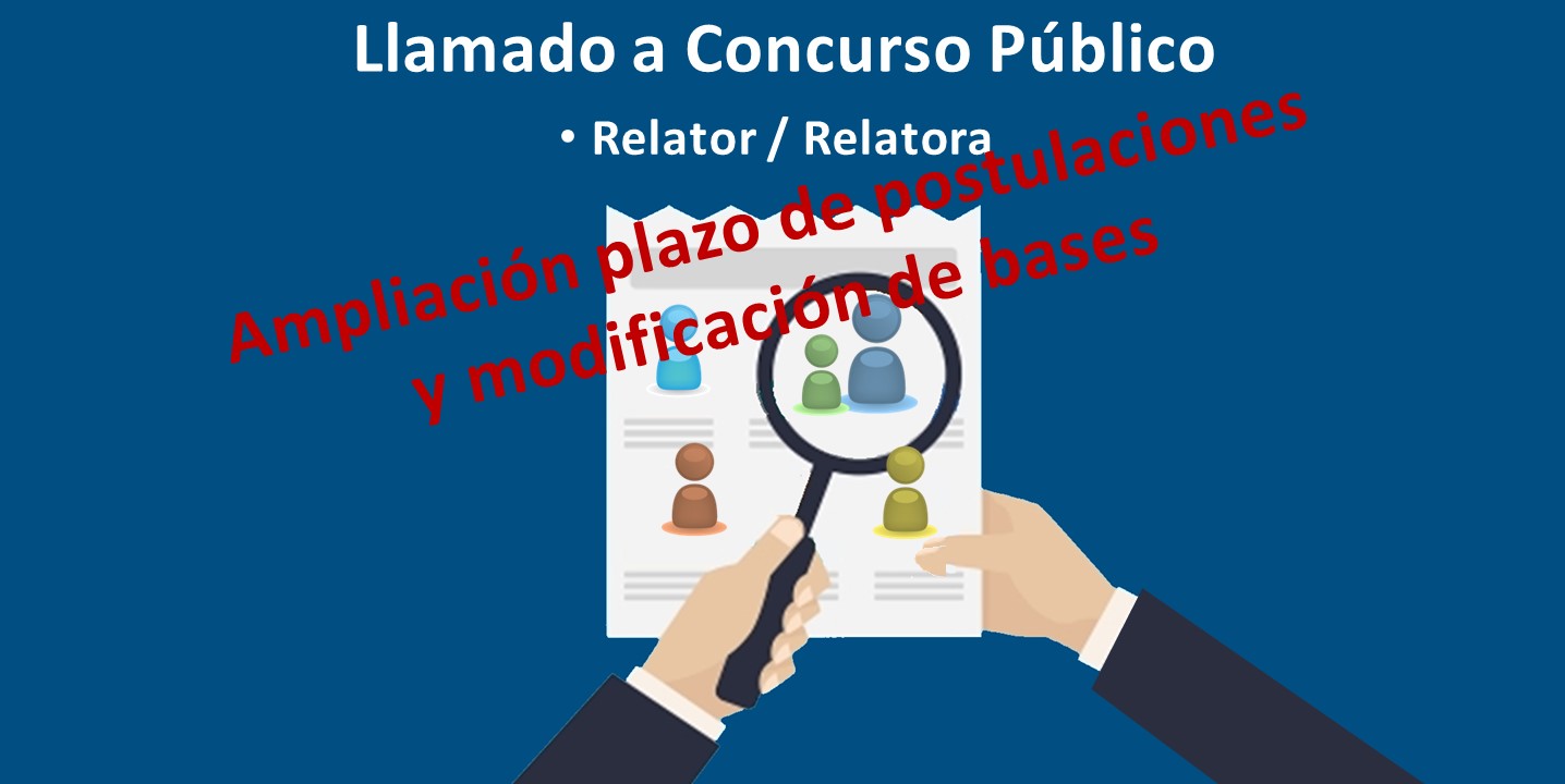 HASTA EL 28 DE AGOSTO: Tribunal amplió plazo para postular a cargo de relator(a) y modificó bases del concurso