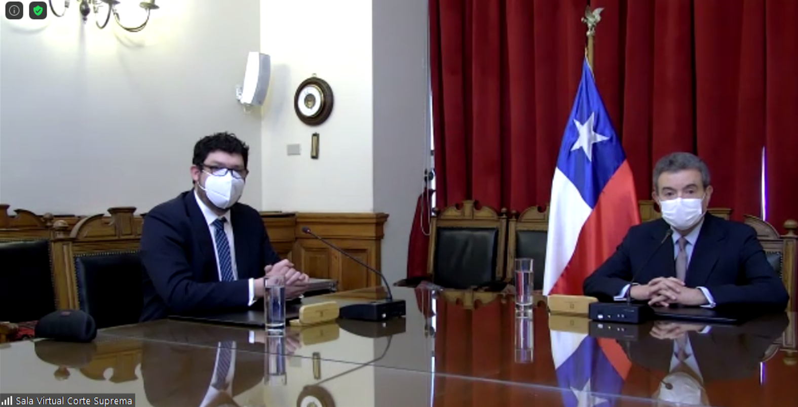 Tribunal suscribió addendum de convenio con la Corte Suprema