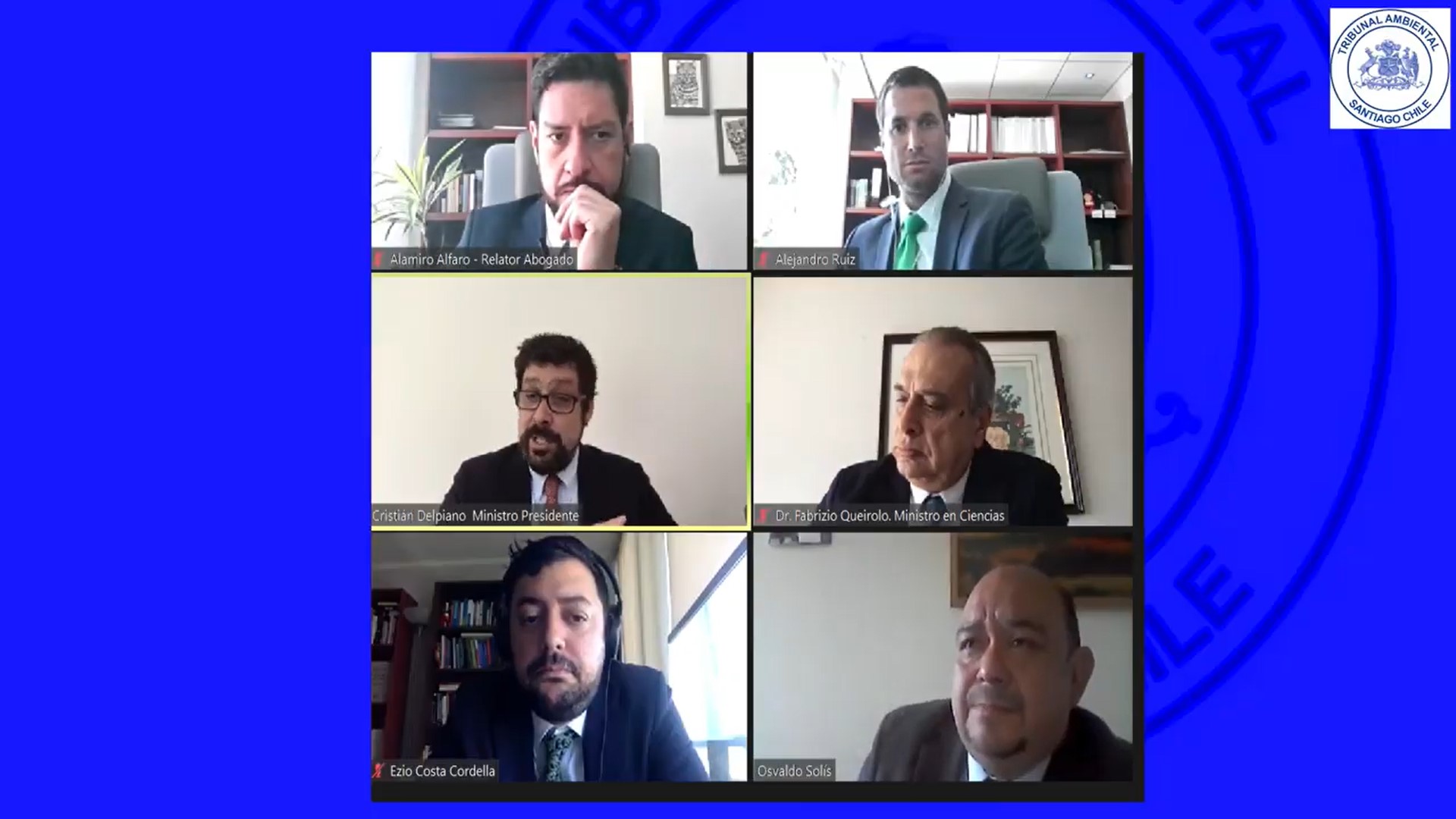Tribunal llevó a cabo audiencia en reclamación presentada por Oceana contra el Ministerio de Economía asociada al aumento de la cuota de captura de la merluza del sur en 2019