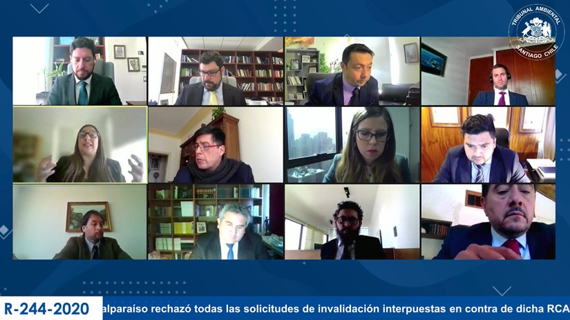 Tribunal realizó audiencia en 7 reclamaciones asociadas a la aprobación ambiental del proyecto Terminal Cerros de Valparaíso, TCVAL