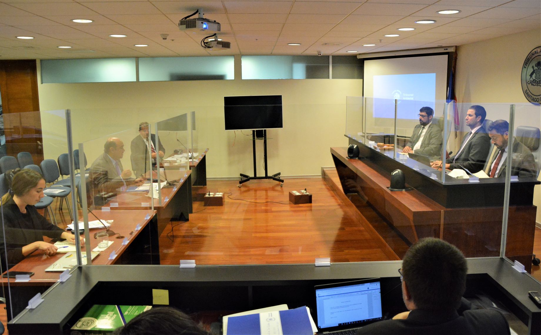 Tribunal realizó audiencia de revisión de las medidas cautelares ordenadas en el humedal Ojos de Mar en San Antonio