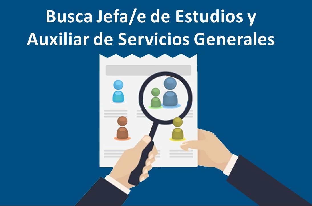 Tribunal invita a postular a los cargos de Jefe/a de Estudios y Auxiliar de Servicios Generales