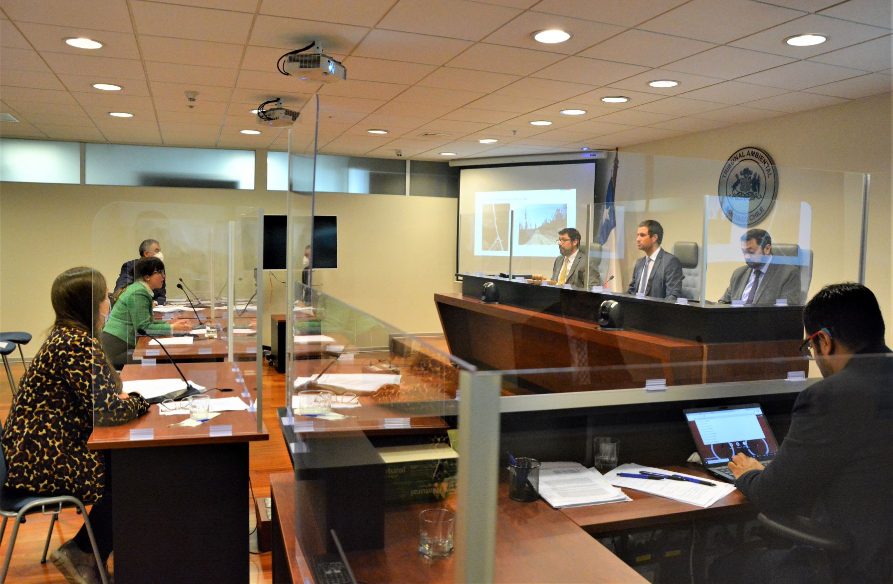 Tribunal llevó a cabo audiencia en reclamación contra planta de depósito de residuos de Celulosa Arauco en Constitución