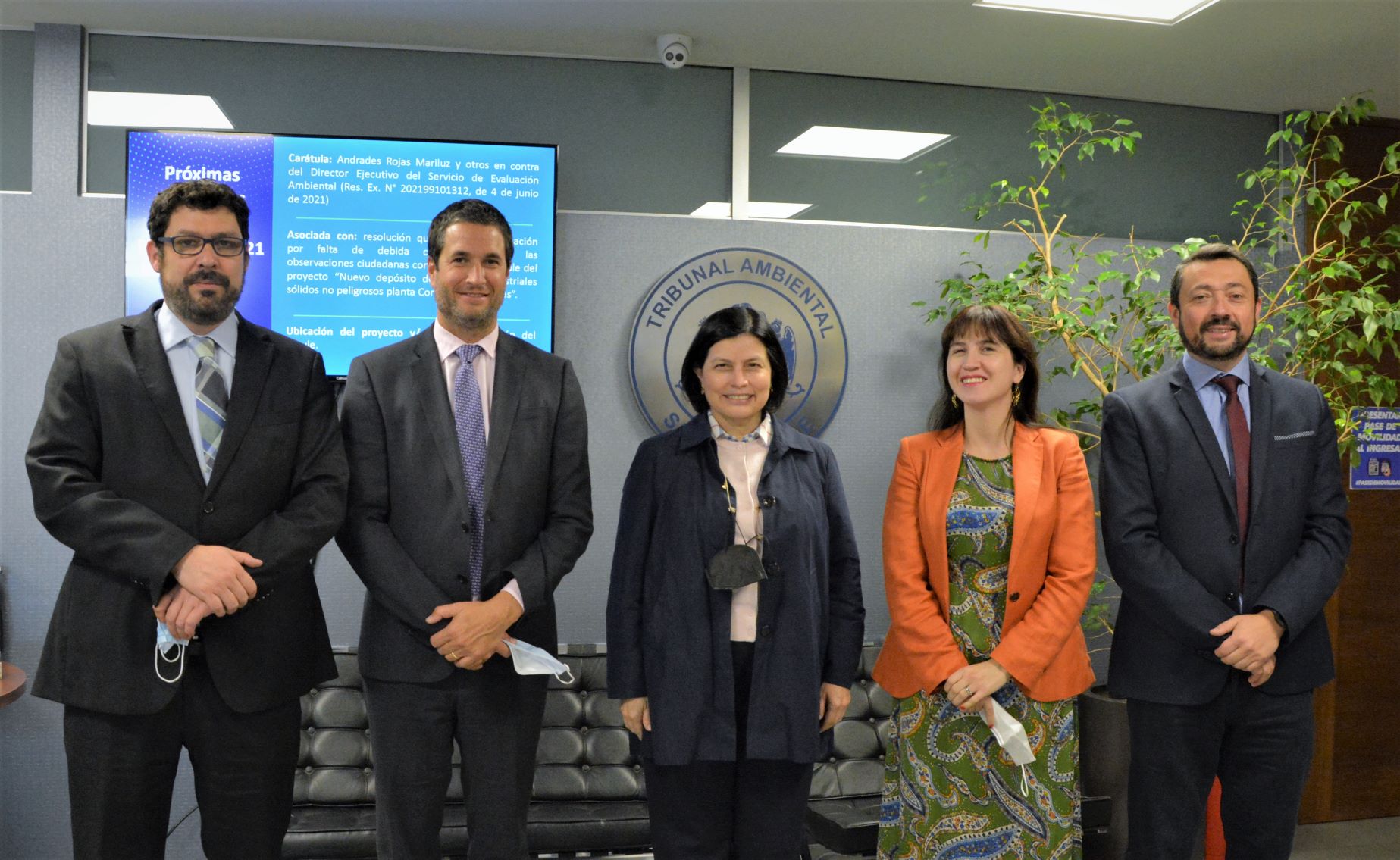 Presidenta del Tribunal Superior Agrario de México se reunió con ministro presidente del Segundo Tribunal Ambiental