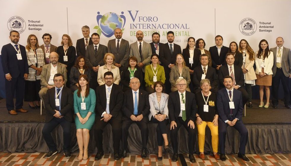 Presidente de la Corte Suprema inaugura V Foro Internacional de Justicia Ambiental organizado por el Segundo Tribunal Ambiental