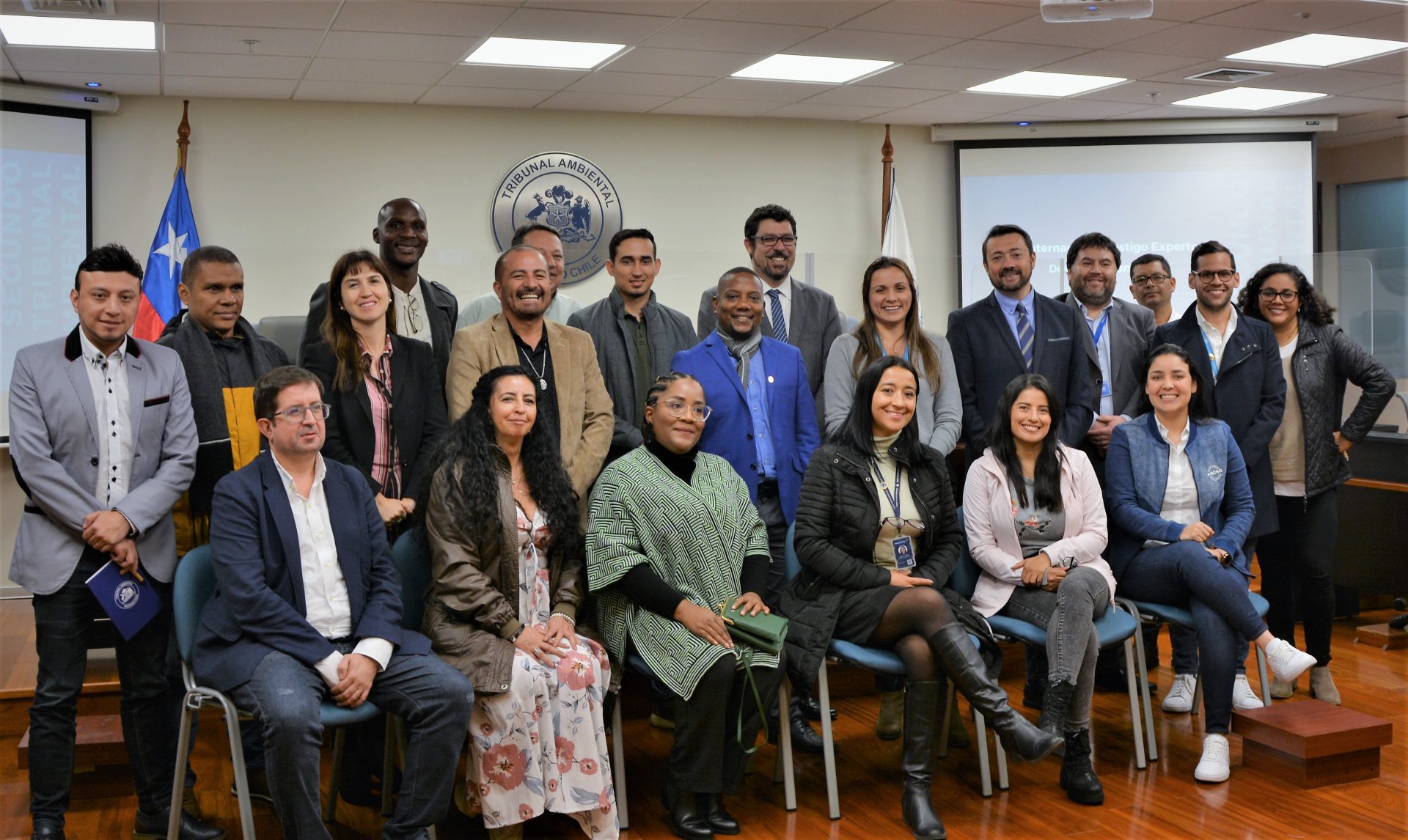 Bosque nativo y deforestación: Delegación colombiana participó en jornada de intercambio de experiencias con ministros y funcionarios del Tribunal