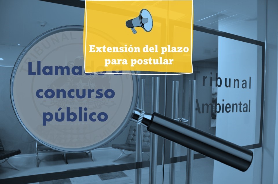 Hasta el 13 de agosto se extiende plazo para postular al cargo de relator(a) abogado(a) del Tribunal