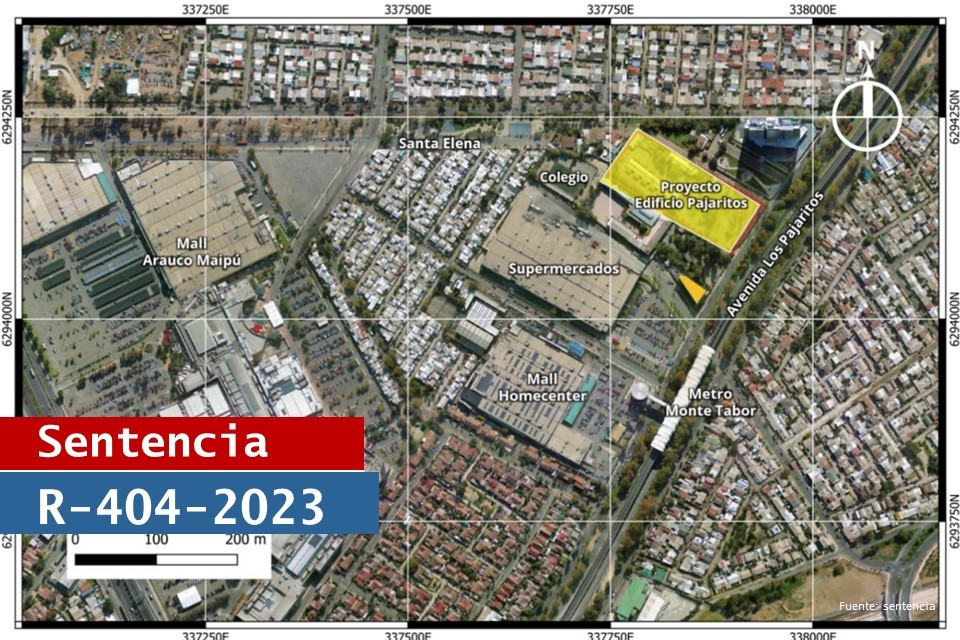 Tribunal rechazó reclamación de la Municipalidad de Maipú en contra de la aprobación del proyecto “Edificio Pajaritos”
