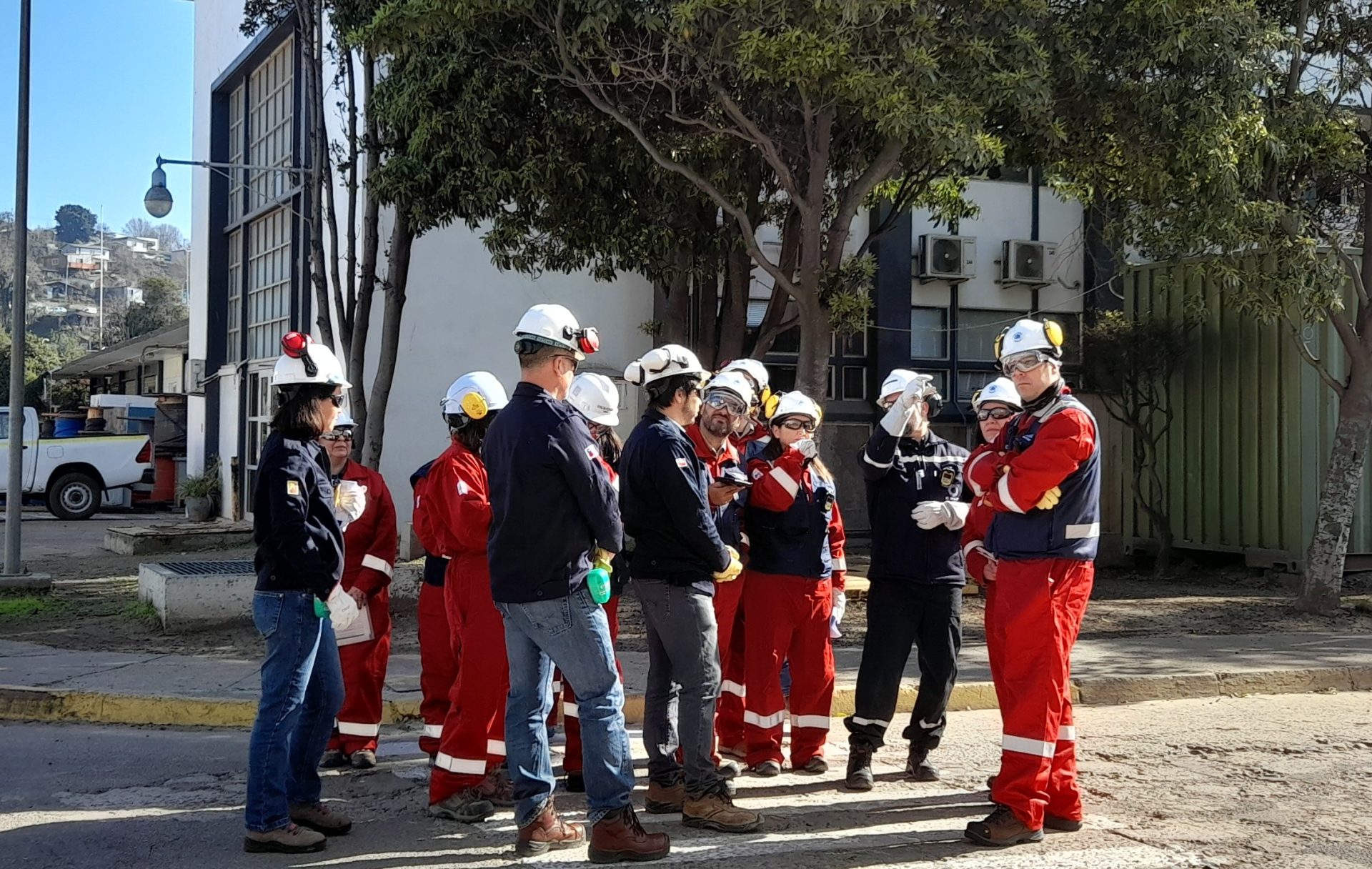 Tribunal realizó inspección personal en instalaciones de Enap Refinerías en la comuna de Concón